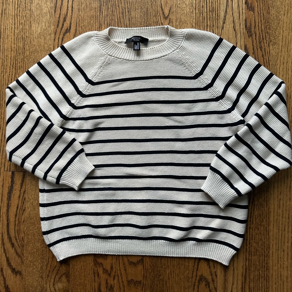 Weekend MaxMara Caserta Marinière Sweater size M - Picture 10 of 10